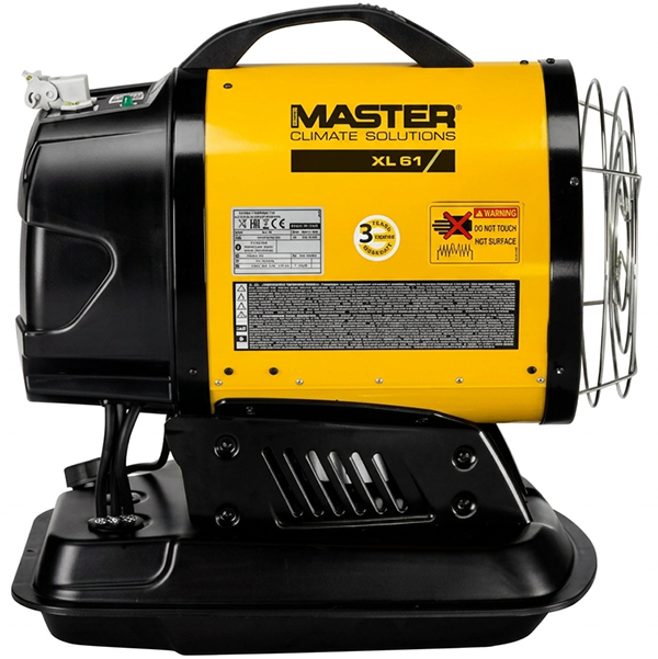 Master Riscaldatore d'Aria a Infrarossi a Gasolio Potenza 17KW MOD. XL 61 - MASTER - Immagine 4